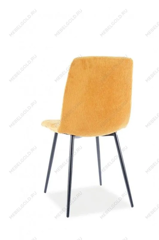 Стул кухонный Signal MILA VELVET (карри/черный) | изображение 1