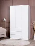 Шкаф распашной Варма СТОР, 123х57х222 см, белый | изображение 2