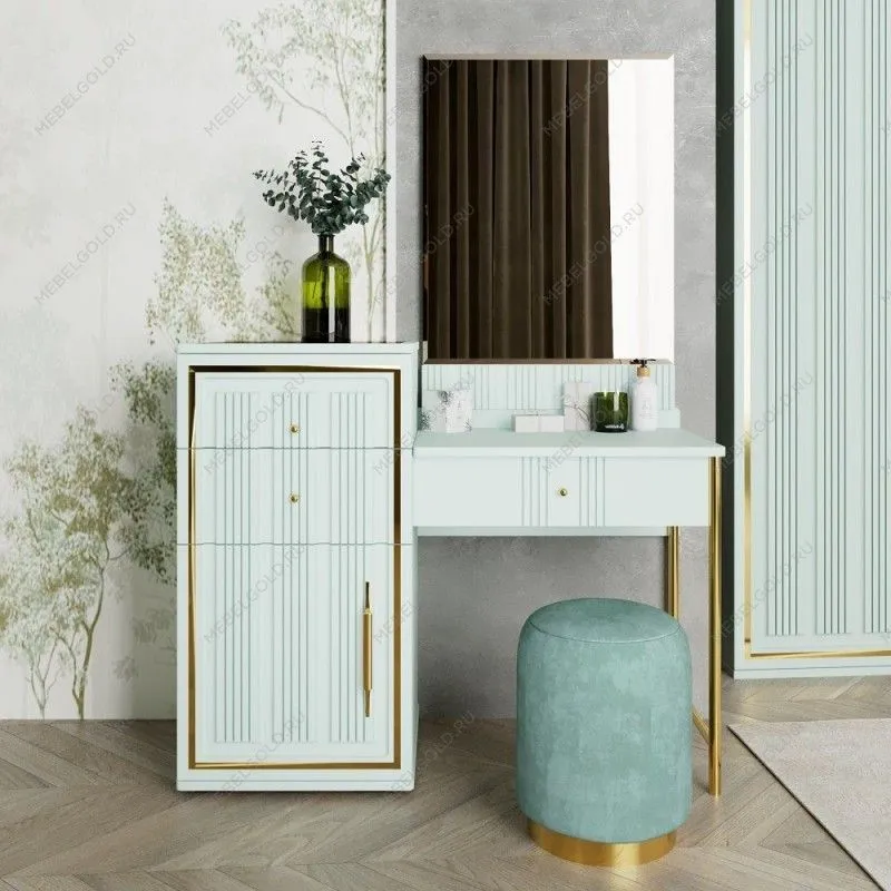 Пуфик Замира оливковый | изображение 3