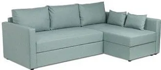 Диван-кровать ВАЛО, 230х91х72, мятно-серый