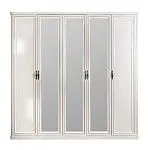 Шкаф Натали 5-дверный белый глянец | изображение 1