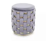 Пуф Signal TIARA Velvet (серый) | изображение 1