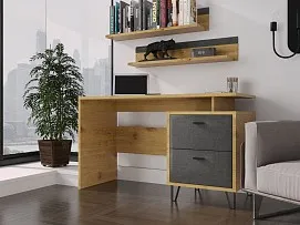 Стол письменный Грейс BIU2S