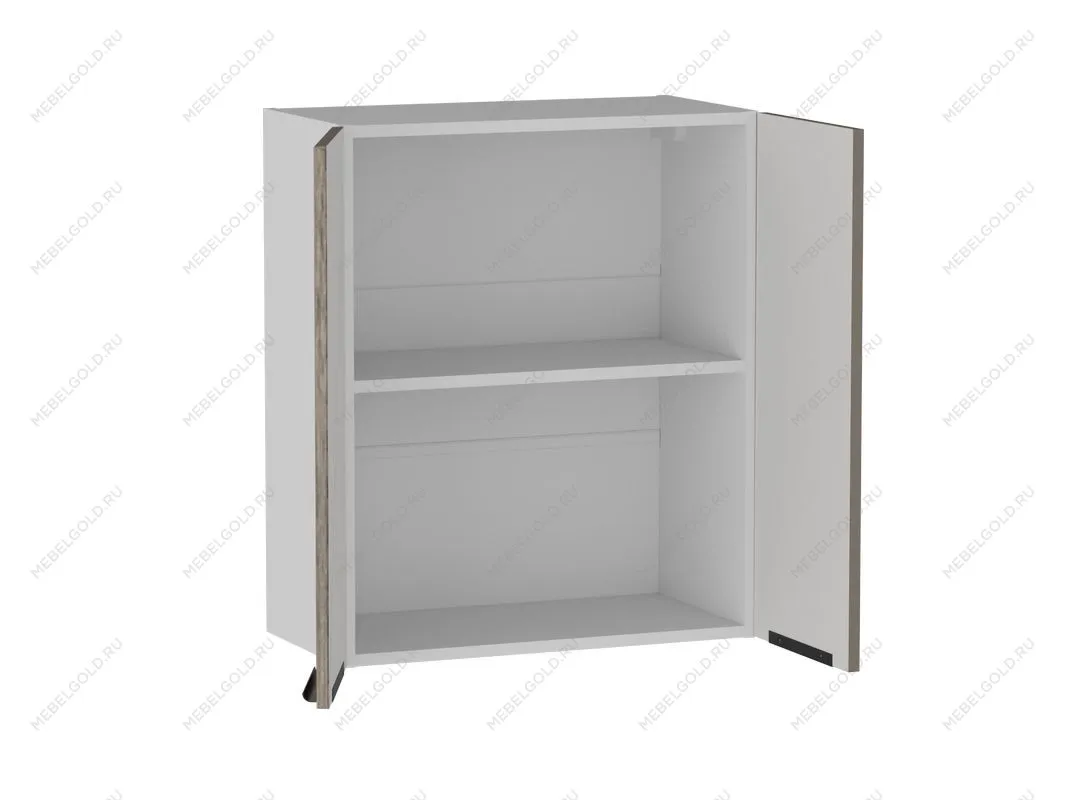 Шкаф ШГ-60 2-х дверный, Ватель (600*316*720) Дуб рейка темный, 23546 | изображение 1