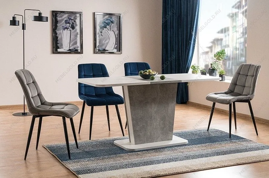 Стул кухонный Signal CHIC Velvet (черный/черный) | изображение 4