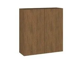 Шкаф 960 ШГ-90 2-дверный, Фьюжн (900*316*960) Дуб Каселла коричневый, 27169