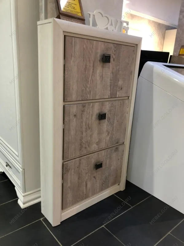 Тумба для обуви Коен BUT 3D ясень снежный | изображение 2