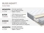 Матрас Bliss Adapt 160х190 | изображение 4