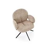 Стул кухонный Halmar K568 поворотный (темно-бежевый/черный) | изображение 5