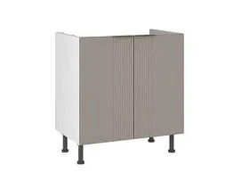 Стол СМ-80 Волна 2-дверный, Фьюжн (800*520*870) Мокко, 27134