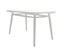 Стол обеденный Spring 130 (Белый)