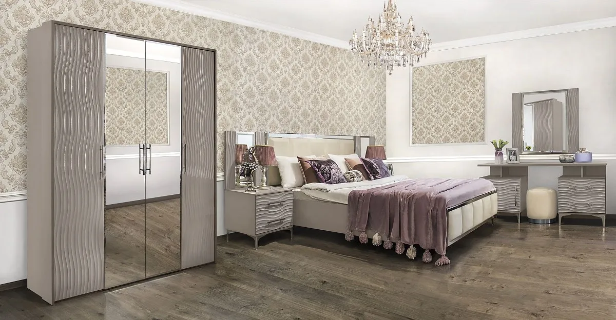Кровать Гравита 160x200 см серый камень глянец | изображение 3