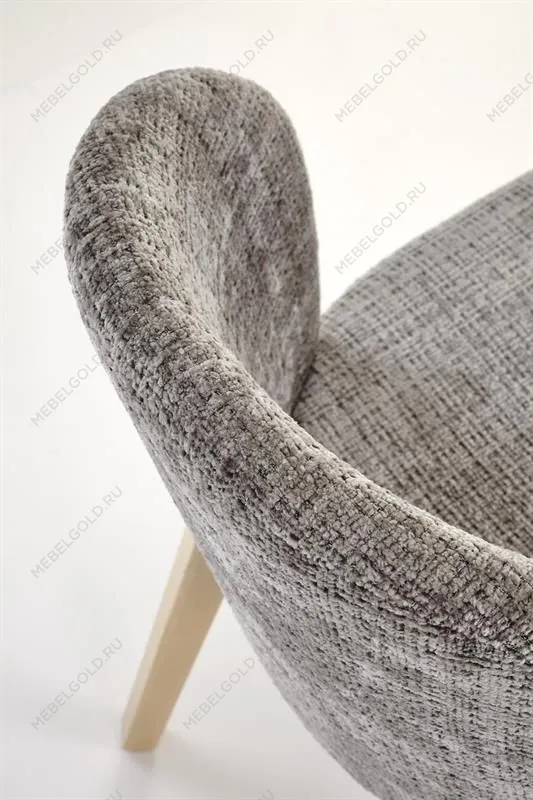 Стул кухонный Halmar BASSO (серый/дуб натуральный) | изображение 8