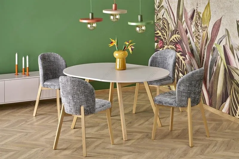 Стол обеденный Halmar RUBEN 102 (кашемир/натуральный)