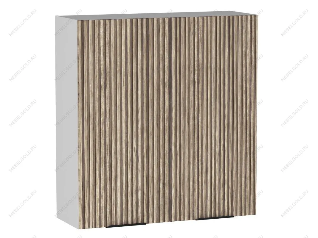 Шкаф 960 2-х дверный ШГ-90, Ватель (900*316*960) Дуб рейка темный, 23564