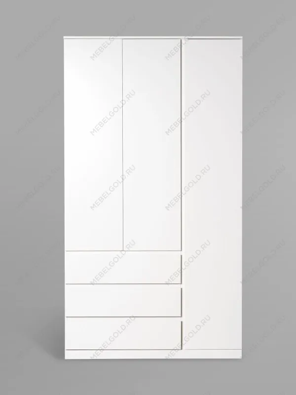 Шкаф распашной Варма СТОР, 123х57х222 см, белый | изображение 8