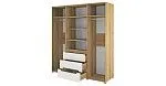 Четырехдверный шкаф для одежды Леонардо МН-026-09 | изображение 1