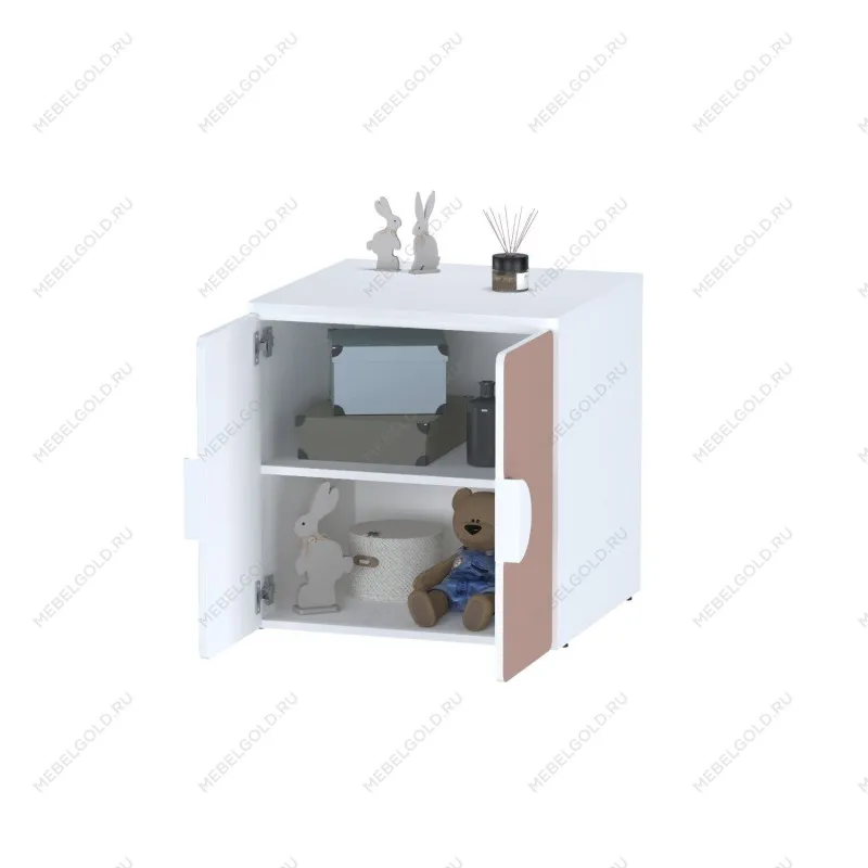 ПИКСИ шкаф распашной с 2 дверьми 60x57x63, мечтательный пион | изображение 2