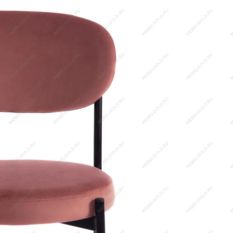 Стул REVO (mod. 7033) коралловый barkhat 15 /черный | изображение 5