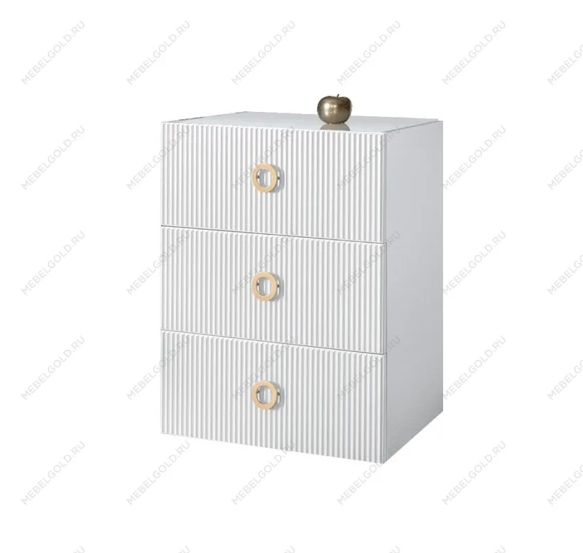 Комод Bogemia Fly Fillini (Белый) (Lakobel/Золото) БМКМ-1