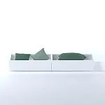 Комплект выкатных ящиков для кровати Варма СЭНГ, 100х61х26 см, белый | изображение 2