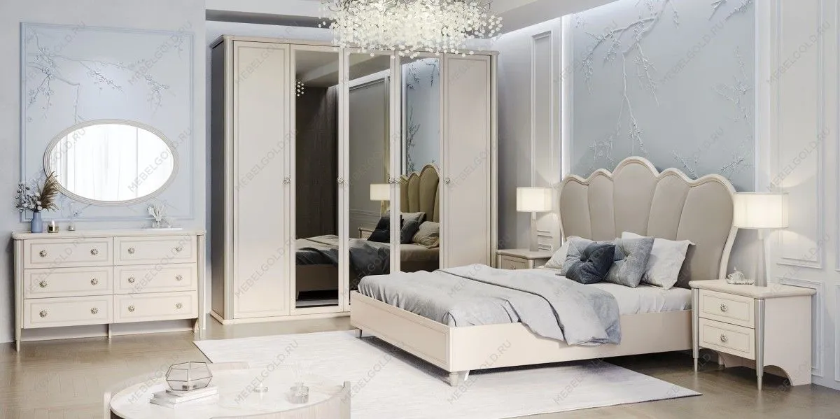 Комод Диана 6 ящиков бежевый | изображение 4