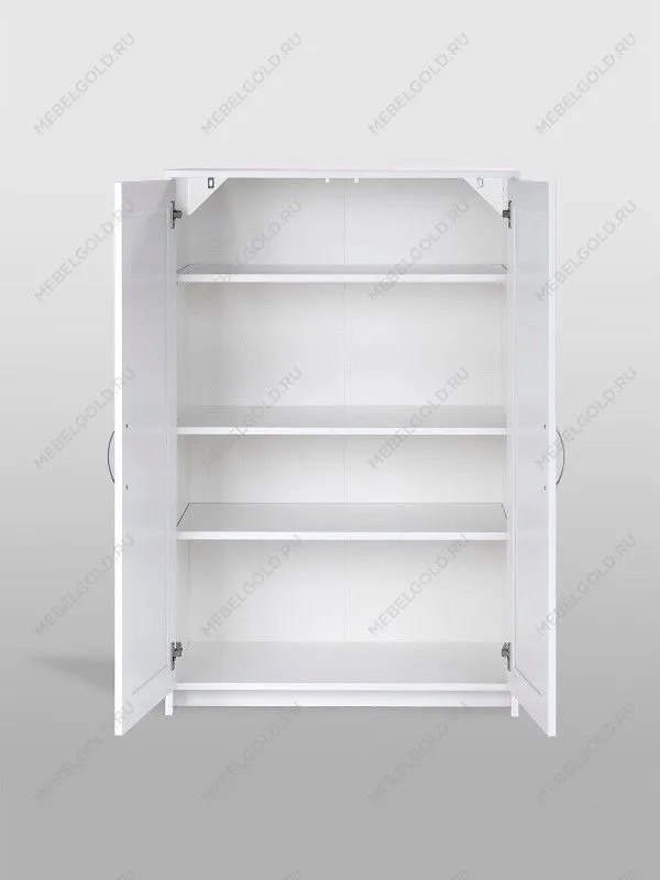 Тумба Сириус, 2 двери, 78х41х124 см, белая | изображение 6