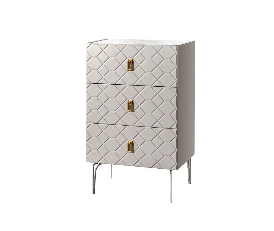 Комод Bogemia Farfalle (Шелк) (Novabuk/Золото) БМКМ-1(Fa)