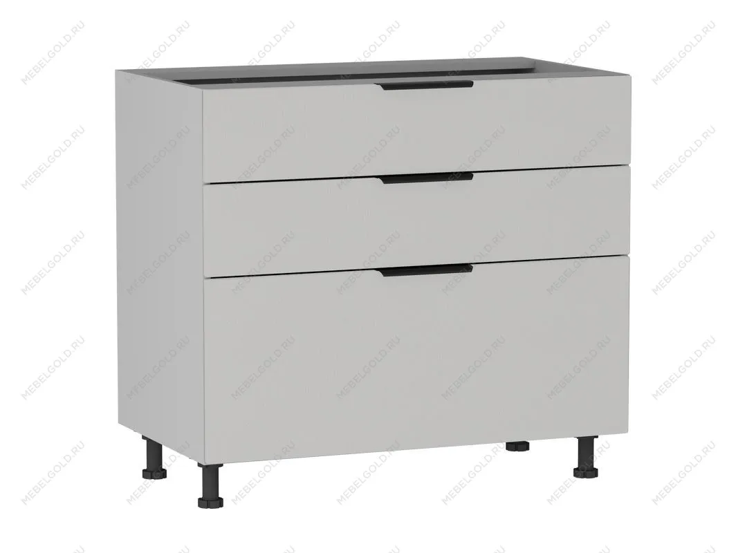 Стол с ящиками СЯ-90 (176/356), Ватель (900*523*820) Экокожа Белый, 23921