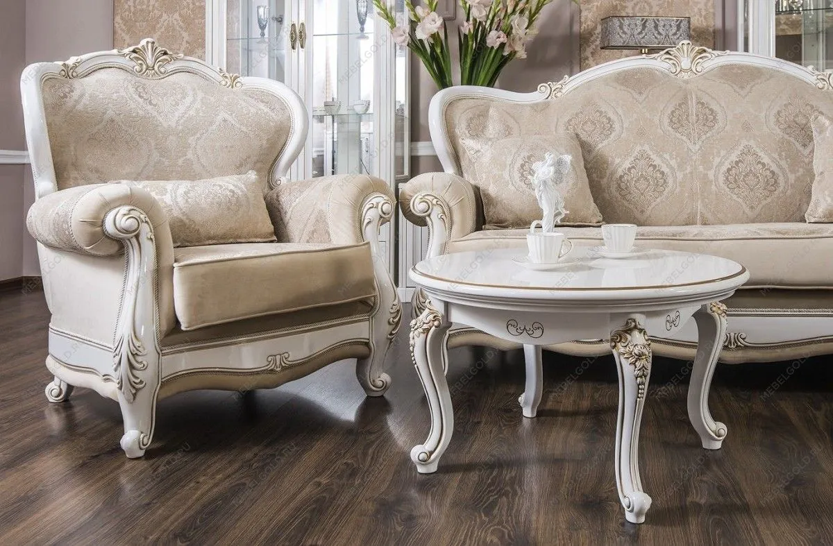 Кресло Натали белый глянец | изображение 4