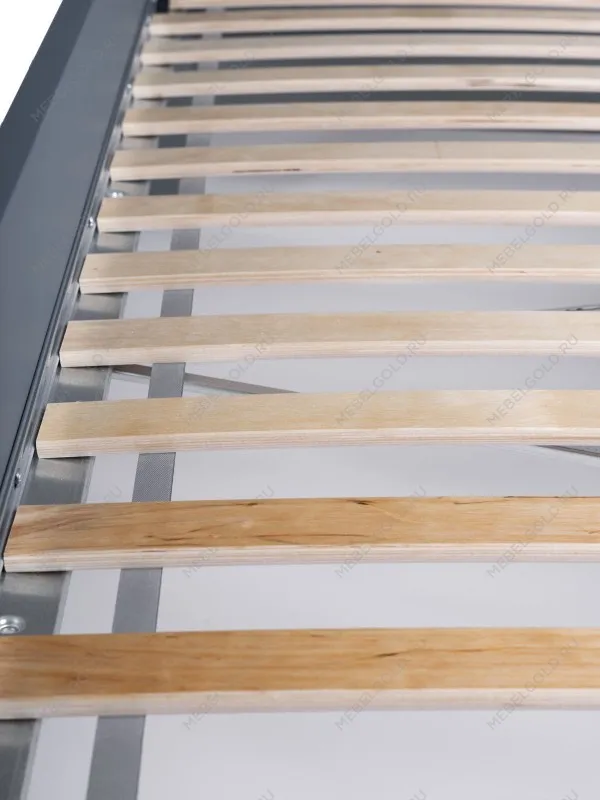 Кровать односпальная Сага, 90х200 см, темно-бирюзовая | изображение 6