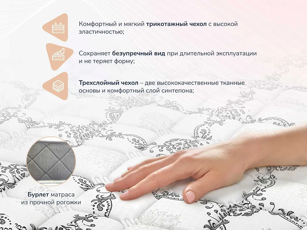 Матрас Твист Ролл Медиум 200х200 | изображение 2
