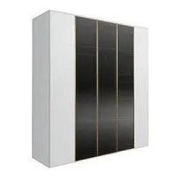 Шкаф 5-ти дв. Bogemia Air (Белый/Золото) БМШ2/5(3)