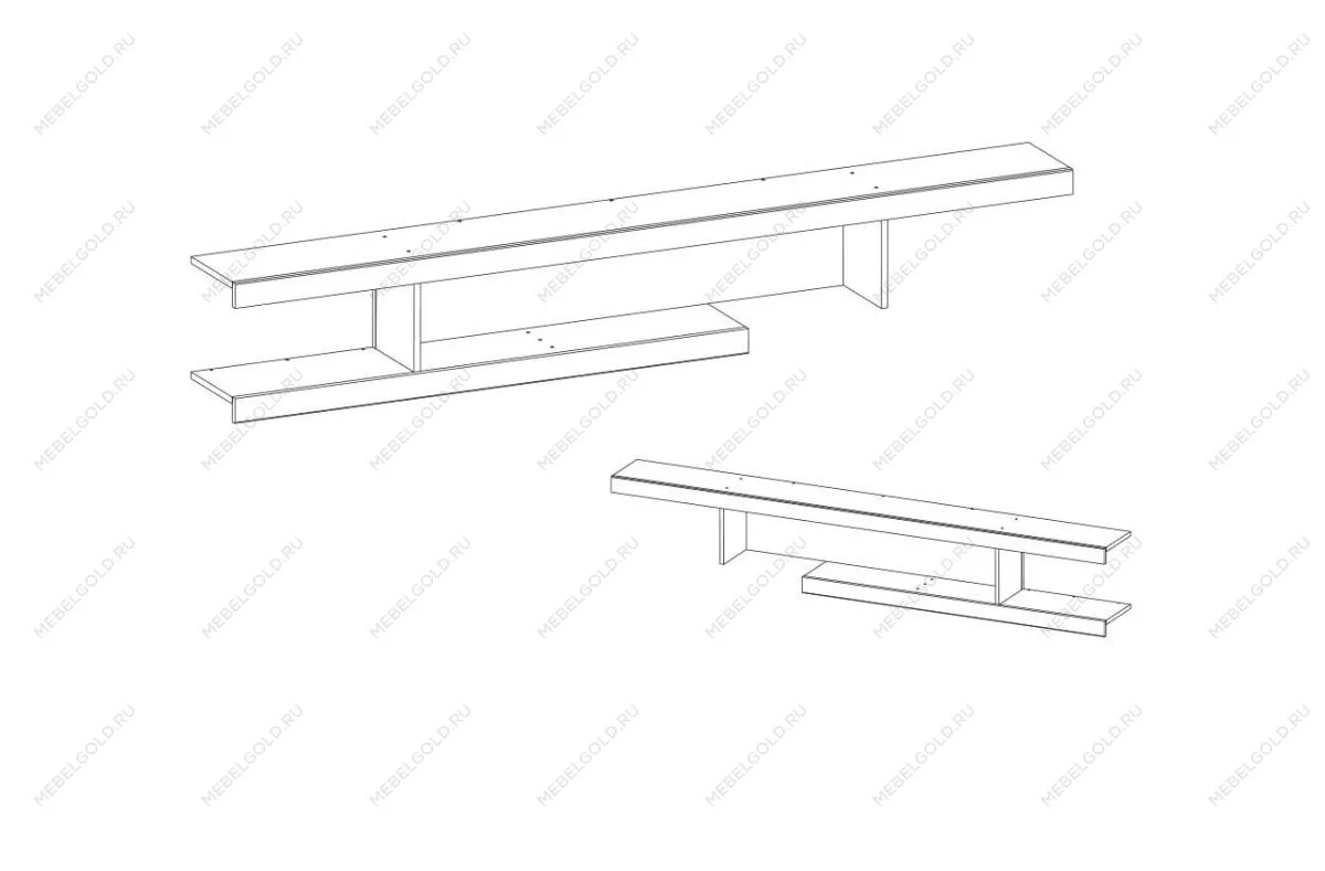 Полка Оскар 2NB | изображение 1