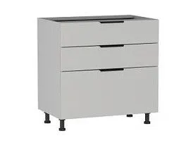 Стол с ящиками СЯ-80 (176/356), Ватель (800*523*820) Экокожа Белый, 23920