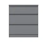 КАСТОР (KULLEN) комод ИКЕА / IKEA комод 3 ящика серый | изображение 1