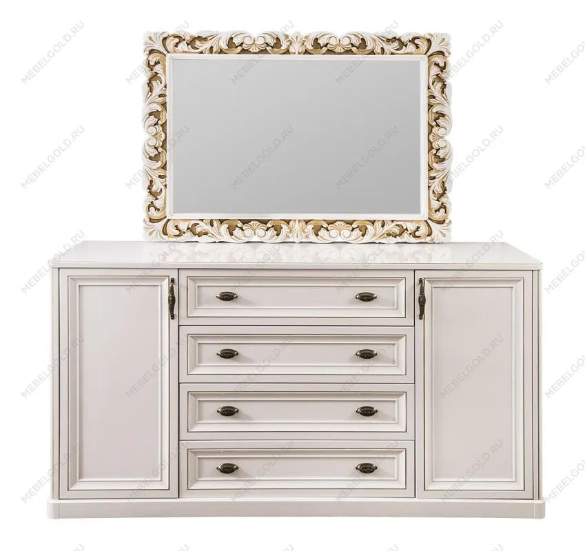 Зеркало Натали белый глянец (гостиная) | изображение 2