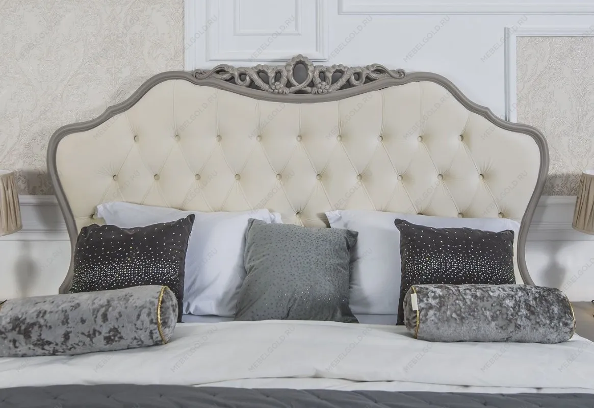 Кровать Мокко 160x200 см серый камень - Выставка м. Марьина роща | изображение 2