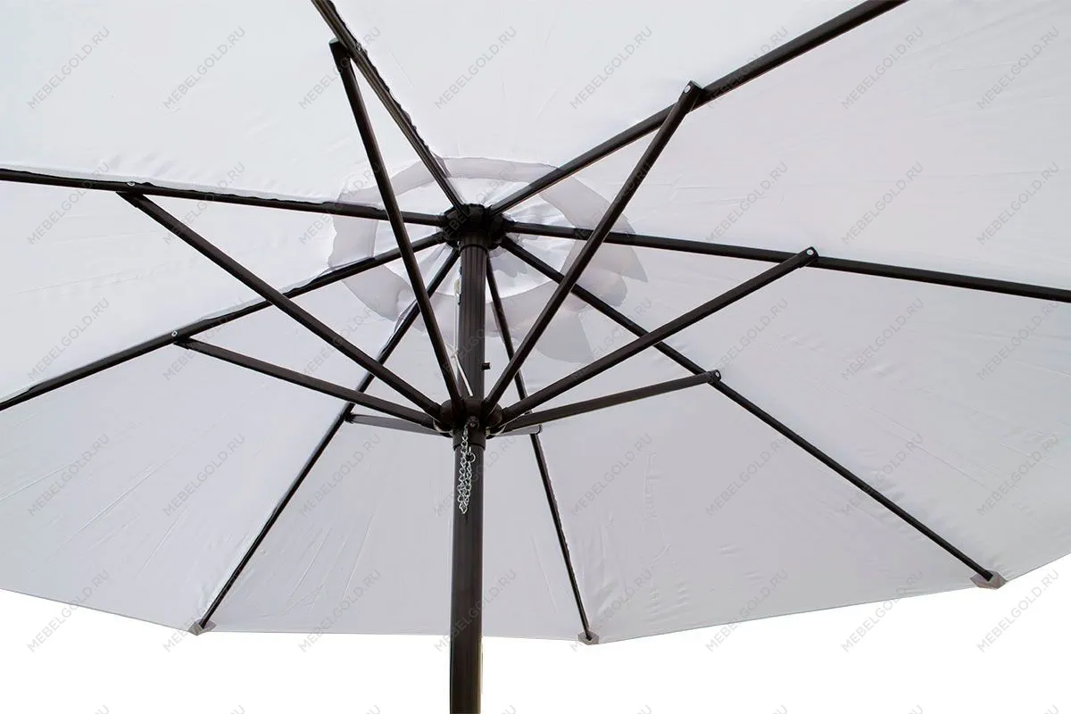 Зонт Верона без наклона Белый D270 | изображение 6