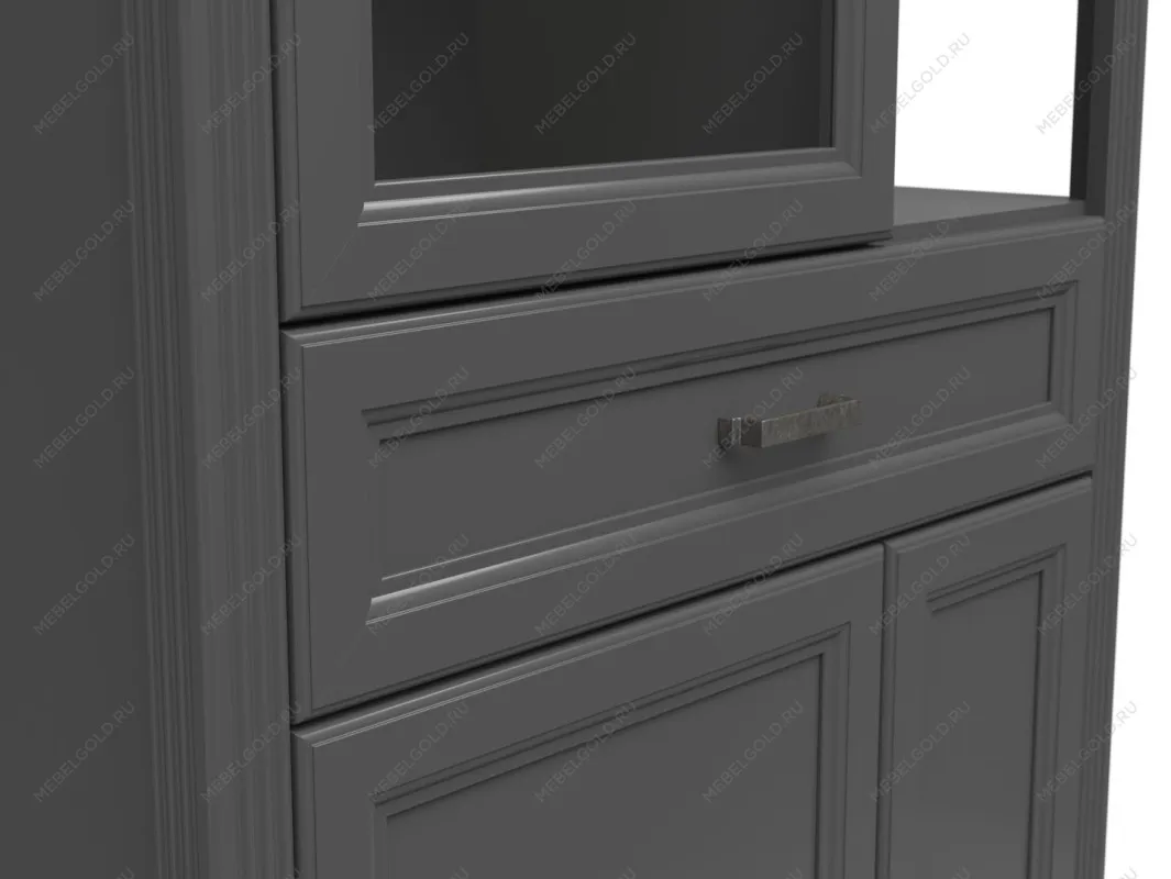 Шкаф с витриной Жасмин REG1W2D1S с подсветкой | изображение 3