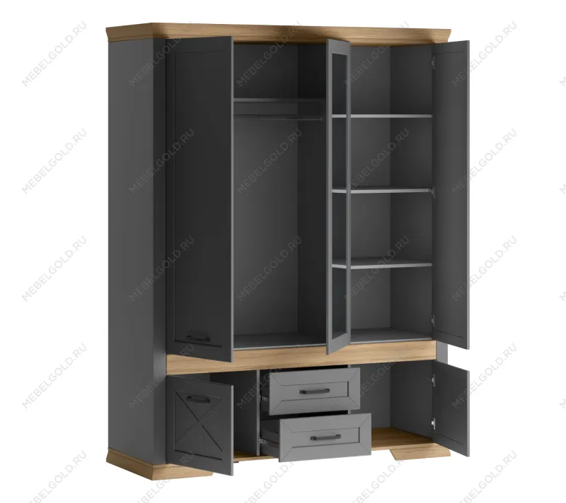 Шкаф Марсель SZF5D2S дымчатый алмаз | изображение 2