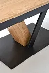 Стол обеденный Halmar FANIS 160 (натуральный/черный) | изображение 8
