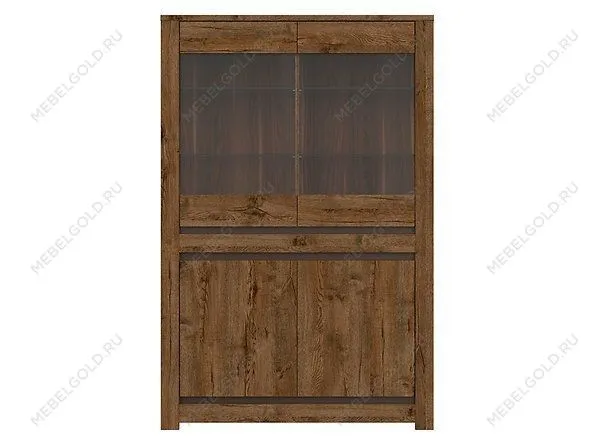 Шкаф с витриной Када REG2W2D