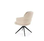 Стул кухонный Halmar K570 поворотный (бежевый/черный) | изображение 1