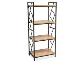 Стеллаж Signal TABLO R4 (дуб/темно-коричневый)