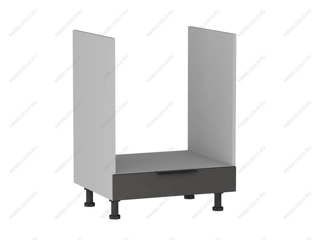 Стол под духовой шкаф СД-60, Ватель (600*523*820) Экокожа Серый, 23325