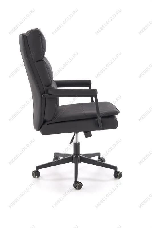 Кресло компьютерное Halmar ADRIANO 2 (черный/черный) | изображение 4