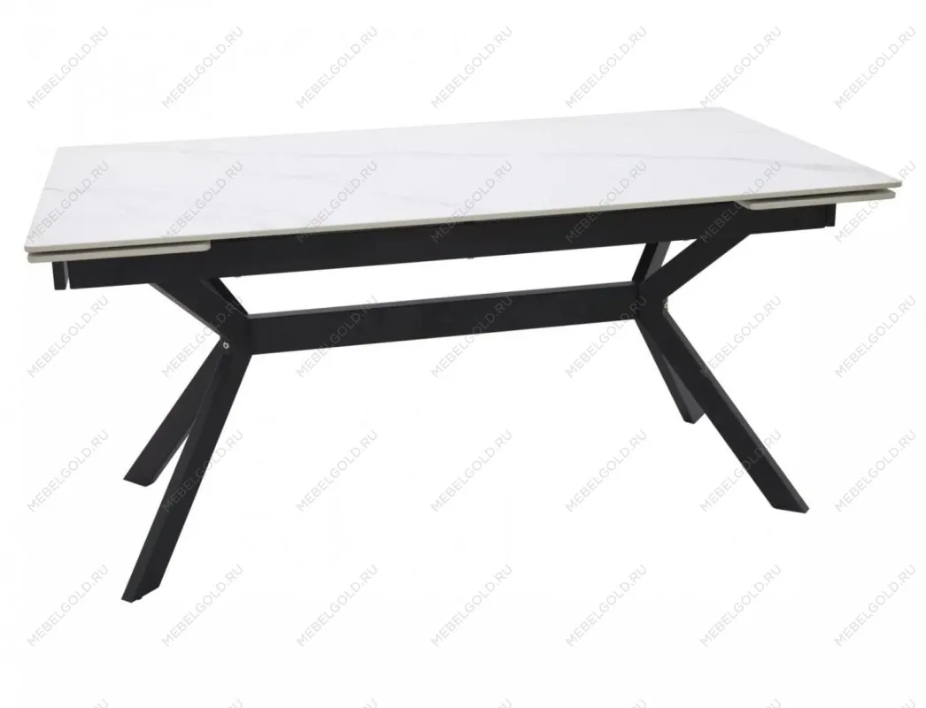 Стол обеденный Signal IMPERIA 180 (белый/черный)