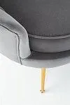 Кресло Halmar AMORINITO (серый/золотой) | изображение 7