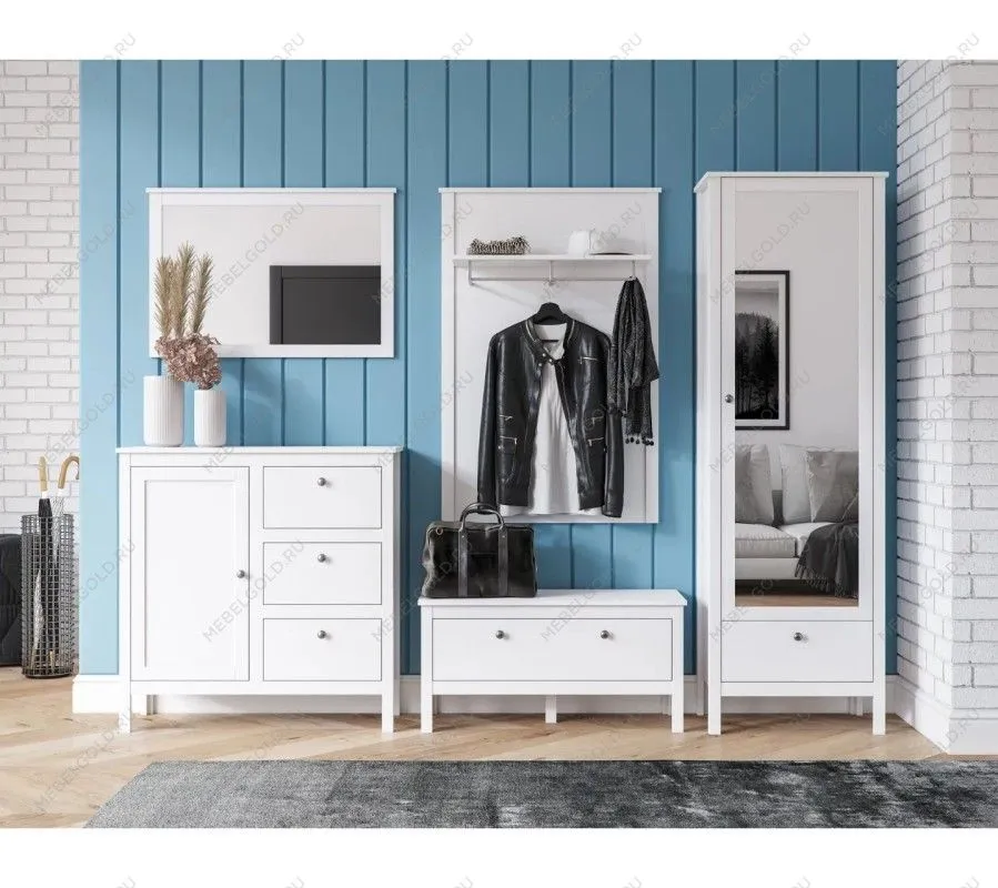 Шкаф Ева (Хельга) SZF1W1S/60 белый | изображение 9